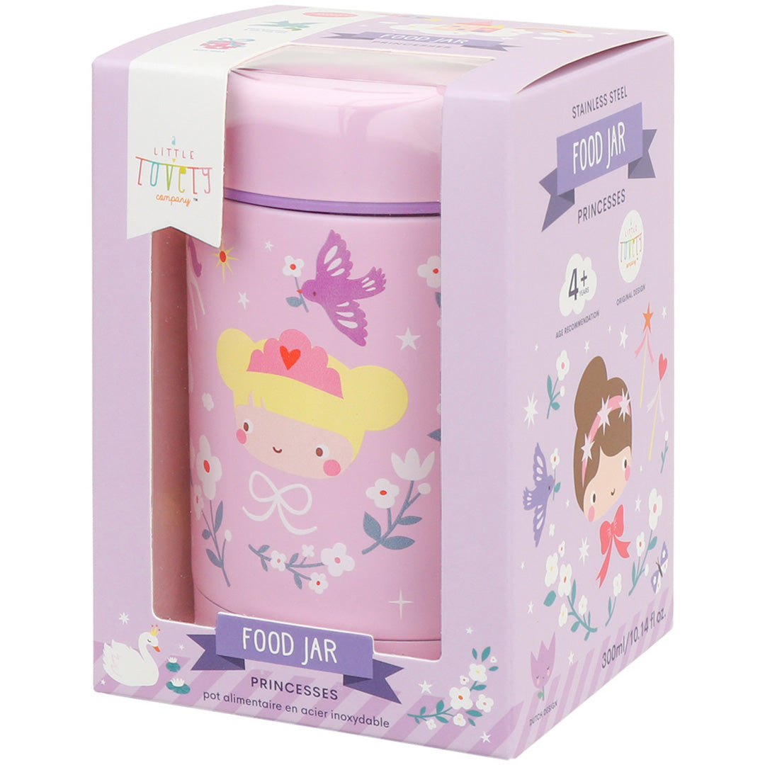 a little lovely company rvs voedselpot thermos - prinsessen | SSFJPR06 | 5