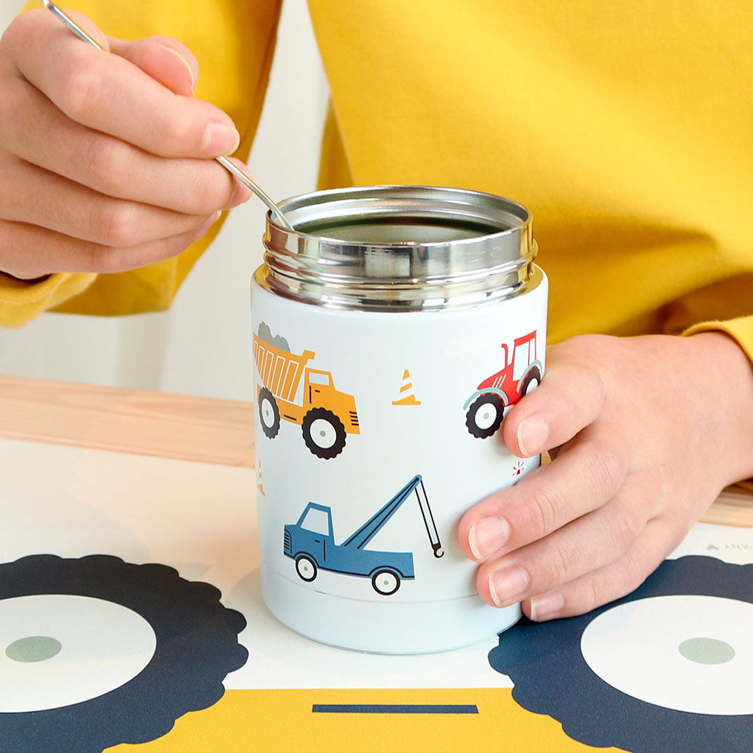 a little lovely company rvs voedselpot thermos - voertuigen | SSFJVE03 | 2