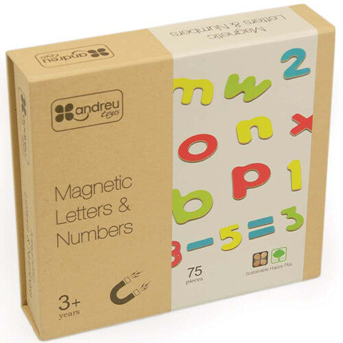 andreu toys magneten letters en cijfers - 75st | 41516202 | 0