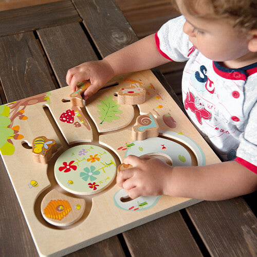 andreu toys schuifpuzzel bos | 41516107 | 2