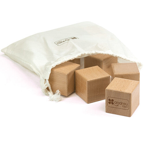andreu toys sensorische blokken met geluid - 10st | 41516112 | 0