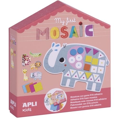 apli kids knutselset mozaïek - wilde dieren | 32017143 | 0