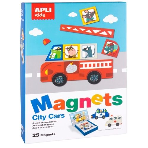 apli kids magneetspel - voertuigen | 32016863 | 0