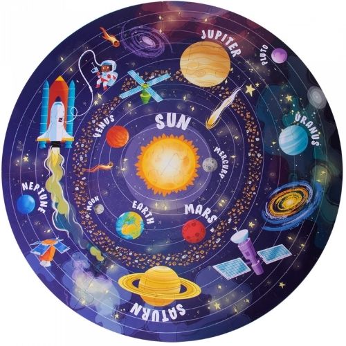 apli kids vloerpuzzel zonnestelsel - 48st | 32018200 | 1