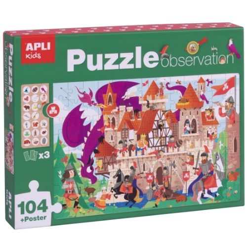 apli kids zoekpuzzel ridderkasteel - 104st | 32017916 | 0
