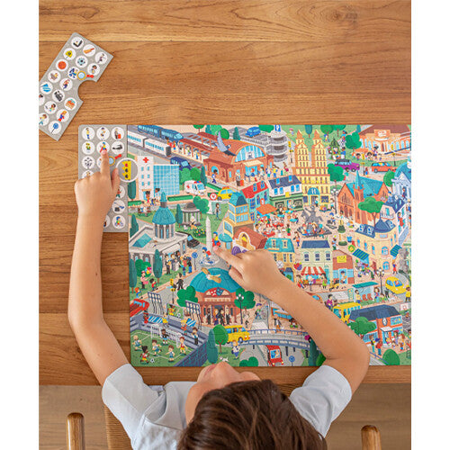 apli kids zoekpuzzel stad - 104st | 32018820 | 3