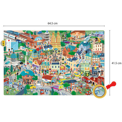 apli kids zoekpuzzel stad - 104st | 32018820 | 5
