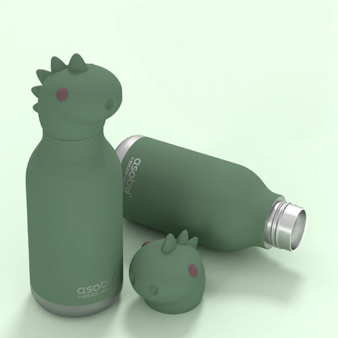 asobu rvs drinkfles bestie - dinosaurus - 460 ml | SBV44-DINOSAUR | 1