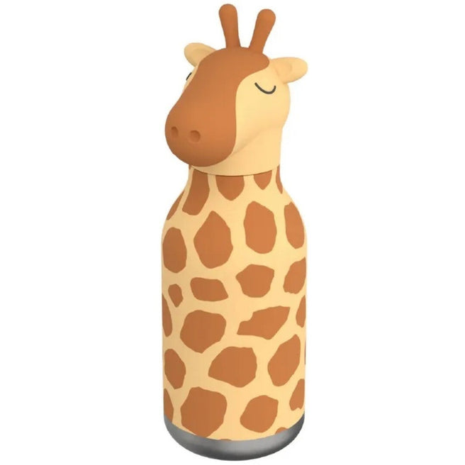 asobu rvs drinkfles bestie - giraf - 460 ml | SBV44-GIRAFFE-SPOTS | 0