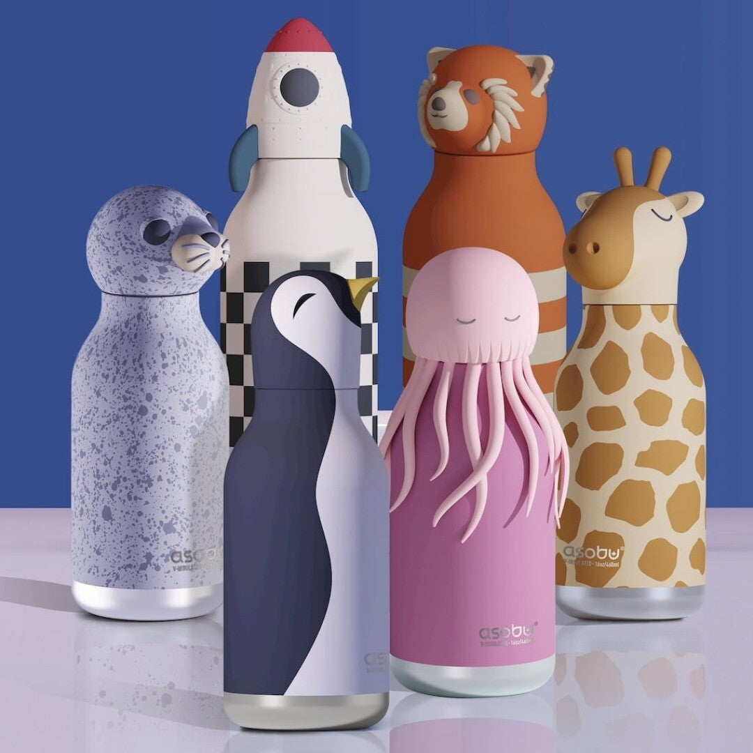 asobu rvs drinkfles bestie - pinguïn - 460 ml | SBV44-Penguin | 4