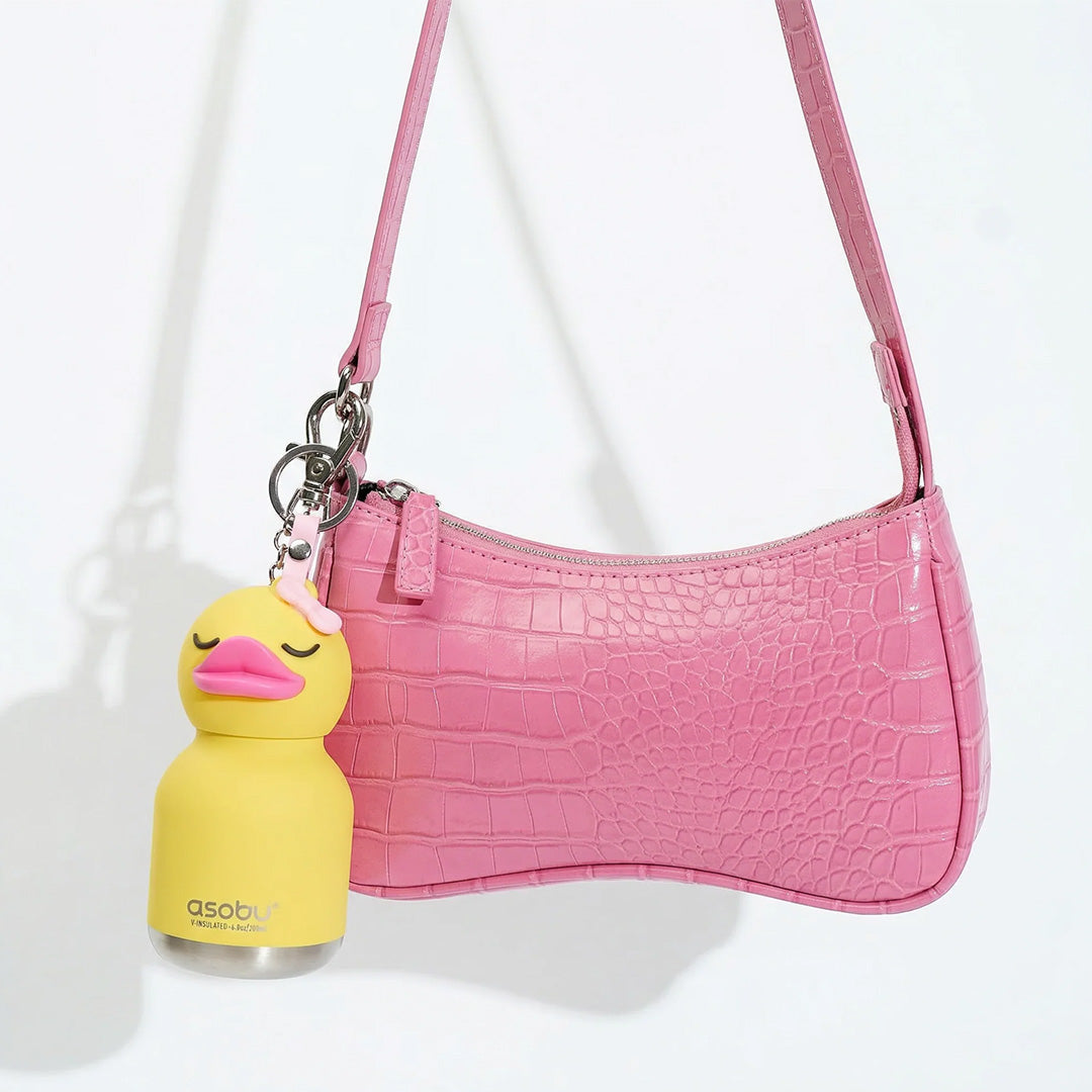 asobu rvs drinkfles mini besties - eend - 200 ml | IBV44-DUCKY | 2