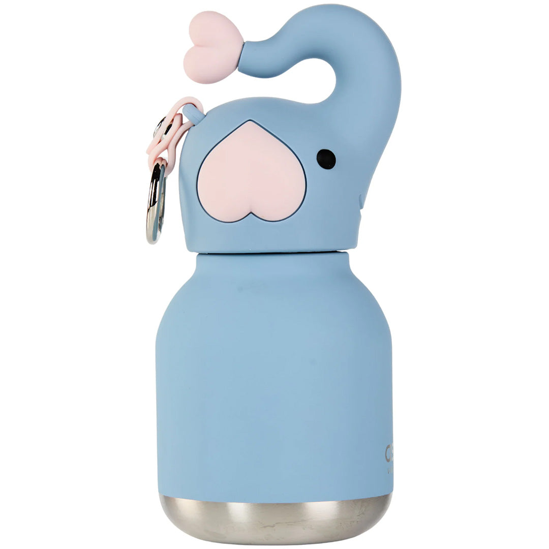 asobu rvs drinkfles mini besties - olifant - 200 ml | IBV44-ELEPHANT | 3