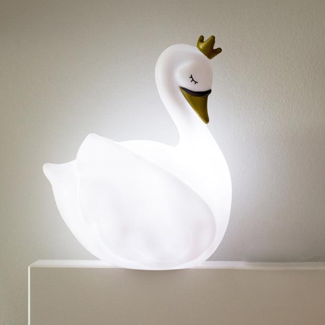 atelier pierre led nachtlampje dame blanche zwaan - wit | DS-830 | 1