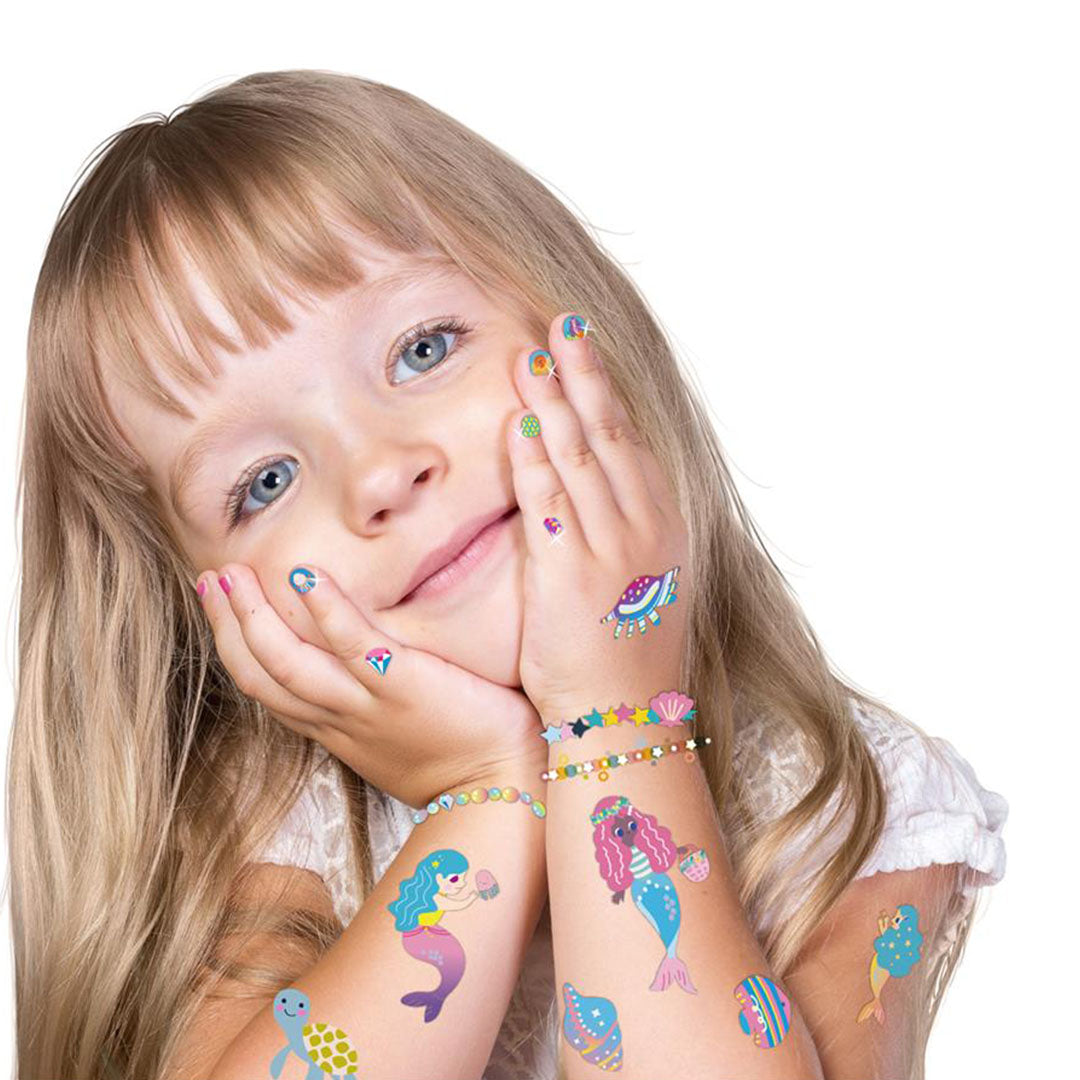 avenir nagelstickers en tattoos - zeemeermin - 260st | 7336204 | 2