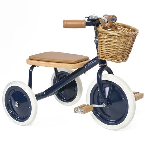 banwood driewieler trike - blauw | BW-TRIKE-NAVY | 1