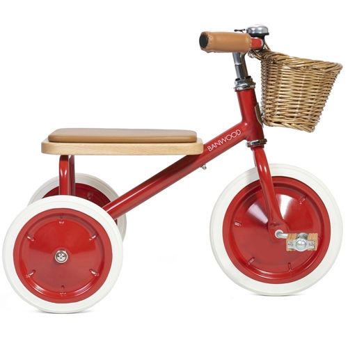 banwood driewieler trike - rood | BW-TRIKE-RED | 0