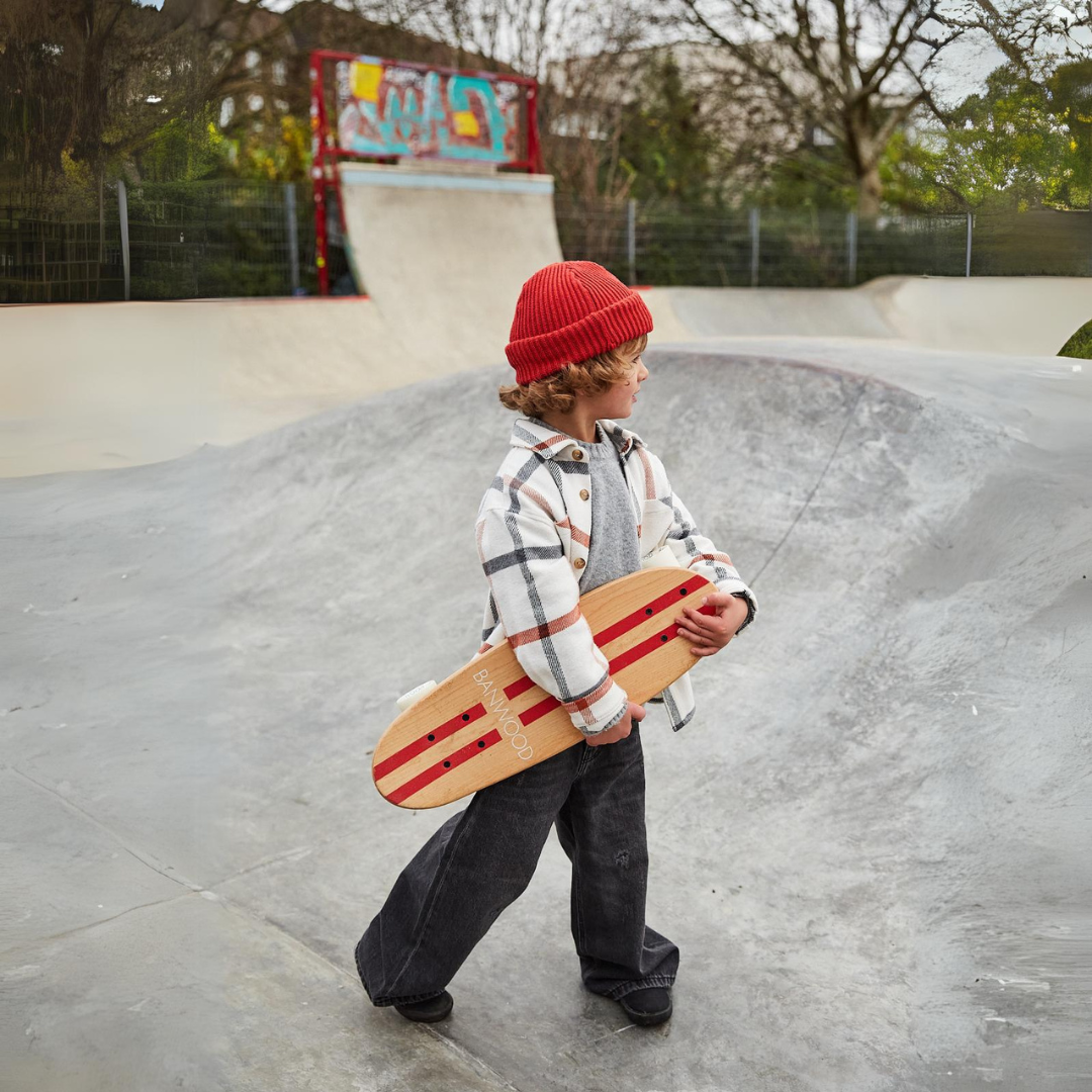 banwood kinderskateboard red | BW-SKB-RED | 2