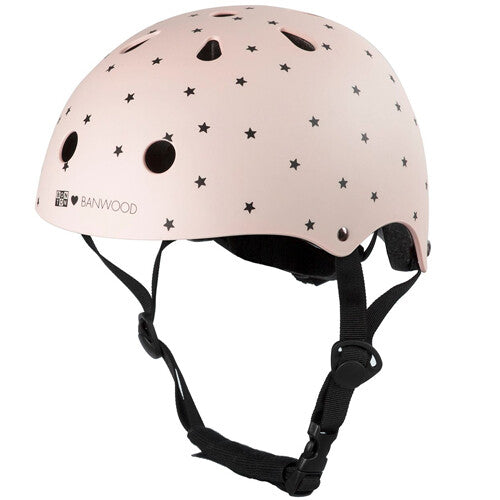 banwood klassieke kinderhelm - bonton-r-pink   | BW-HELMET-BONTON-R-PINK  | 0