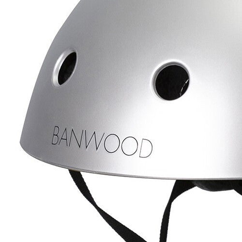 banwood klassieke kinderhelm - chrome | BW-HELMETCHROME  | 1
