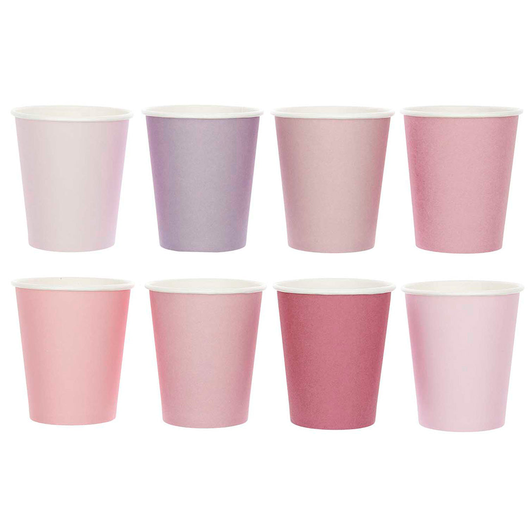 bekers roze - 8st | 401002 | 0