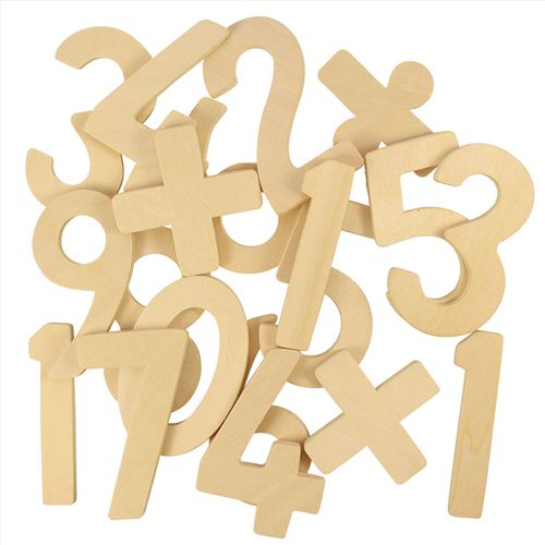 bigjigs houten cijfers - 29st | bj092 | 0