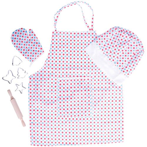 bigjigs kinderchef-kok set stippen | BJ633 | 0