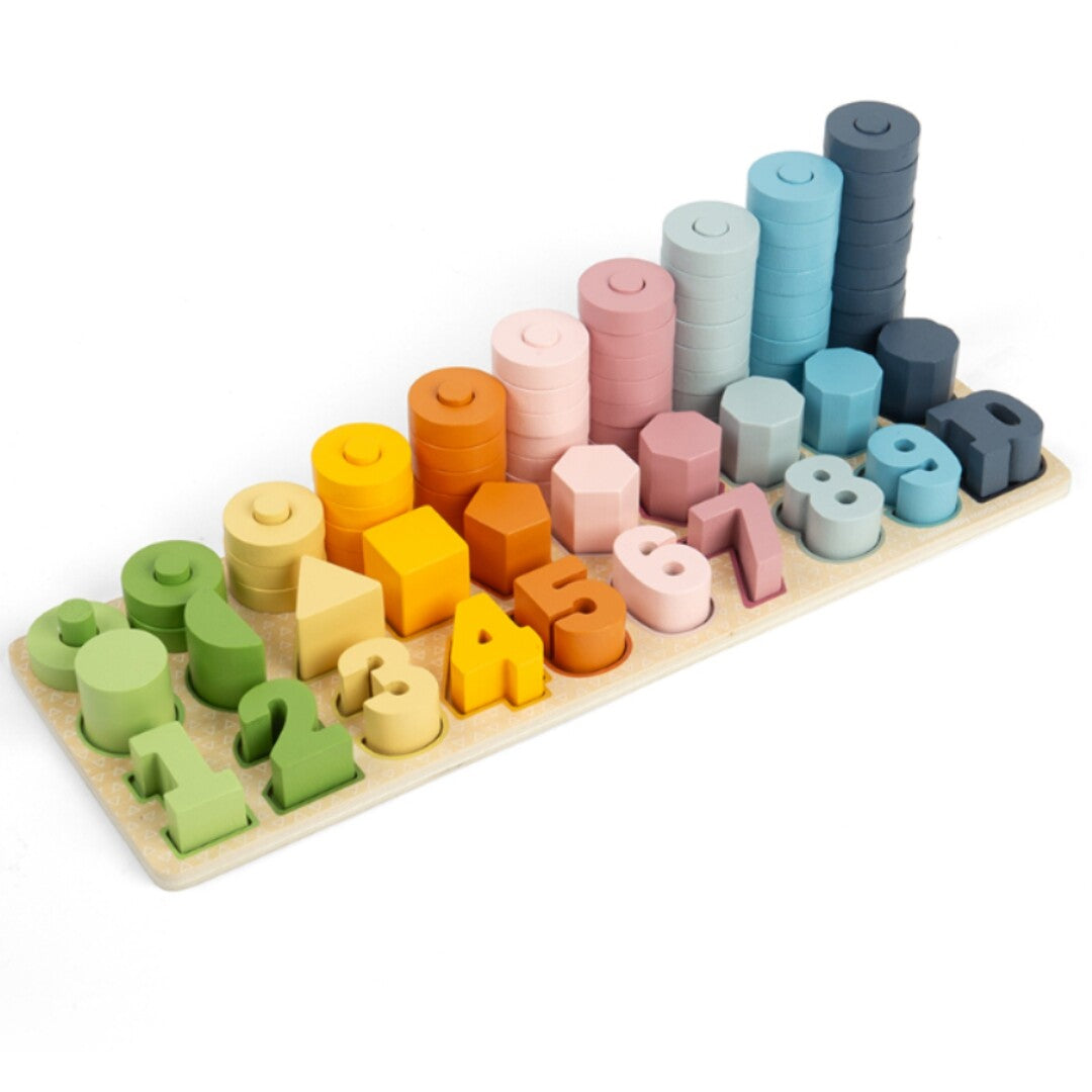 bigjigs telspel counting board - 78st  | 36011 | 0