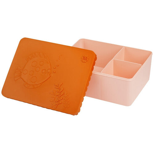 blafre lunchbox vis - oranje lichtroze  | BL7610 | 0