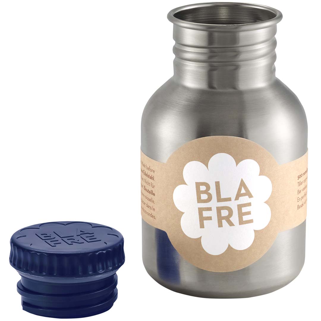 blafre rvs drinkfles donkerblauw - 300ml | BL4571 | 3