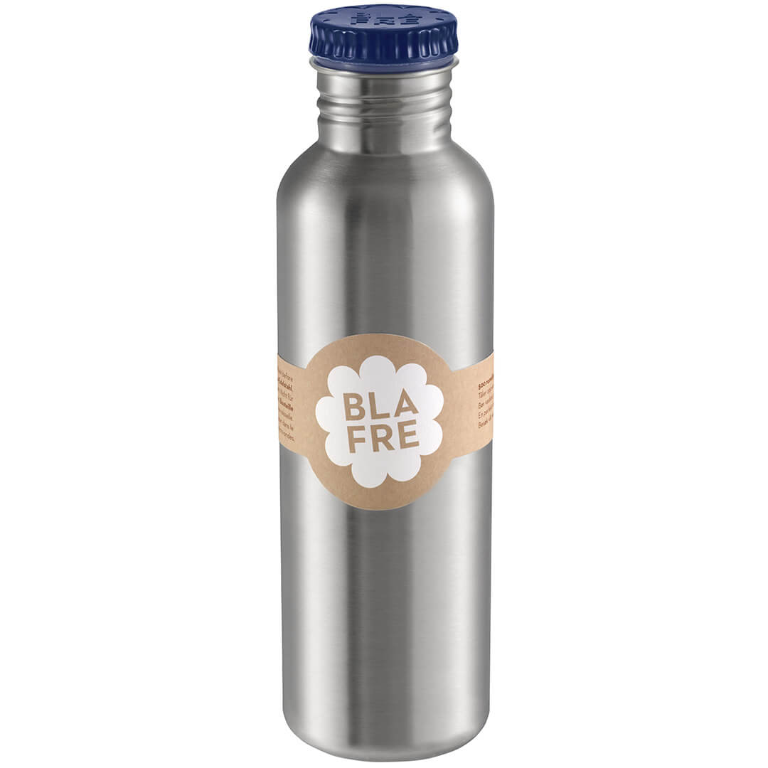 blafre rvs drinkfles donkerblauw - 750ml  | BL4585 | 0