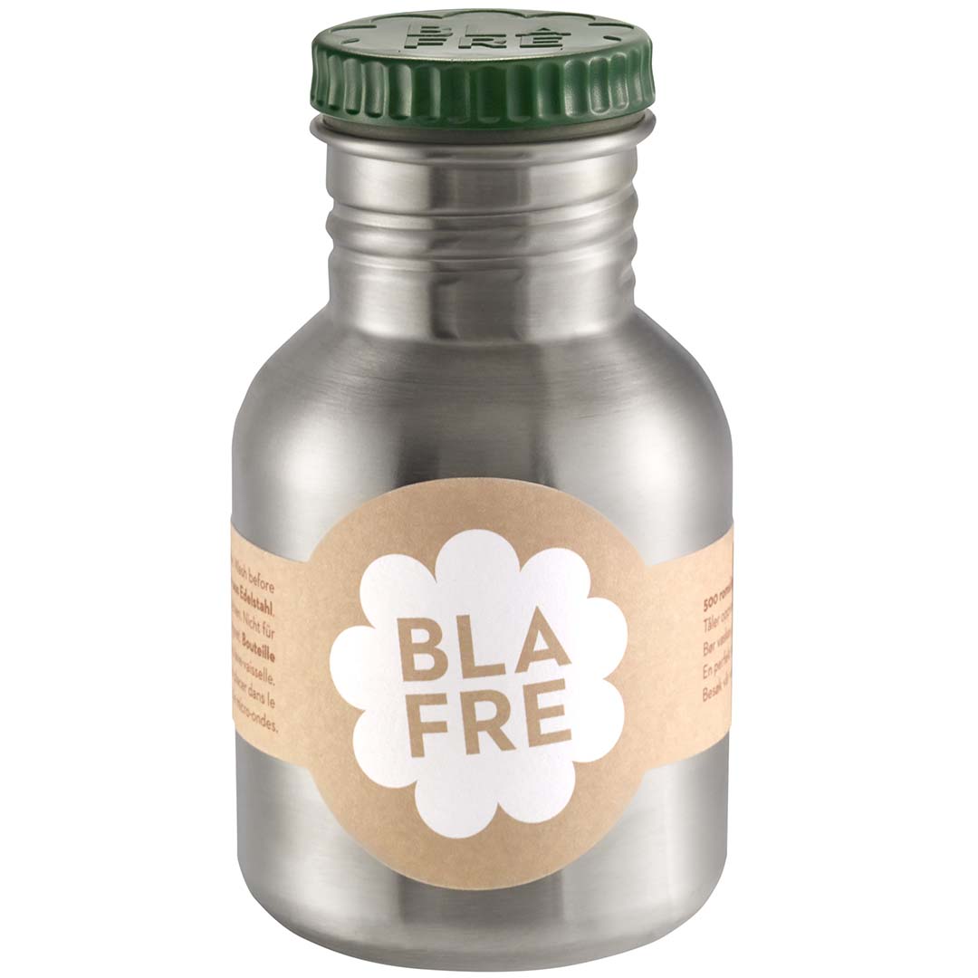 blafre rvs drinkfles donkergroen - 300ml | BL1662 | 0