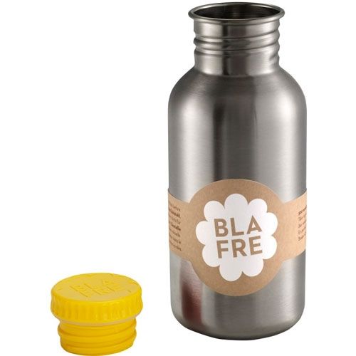 blafre rvs drinkfles geel - 500ml  | BL4566 | 1