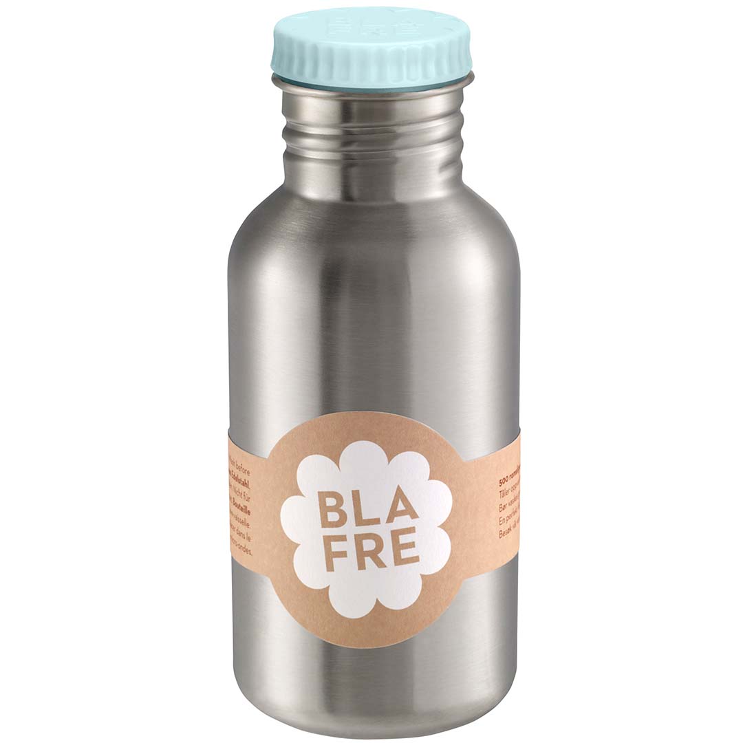blafre rvs drinkfles lichtblauw - 500ml | BL4590 | 0