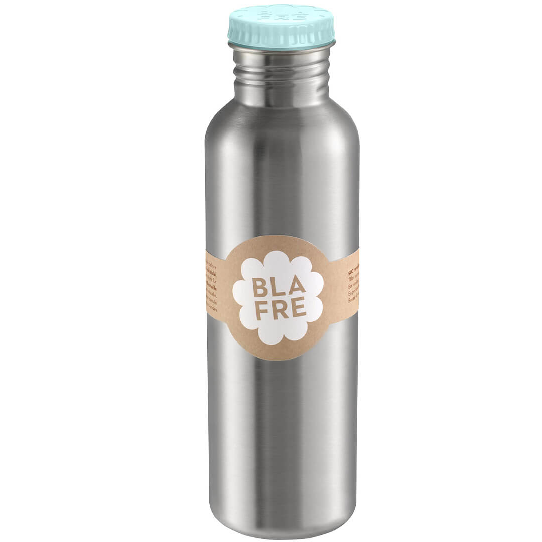 blafre rvs drinkfles lichtblauw - 750 ml  | BL4594 | 0
