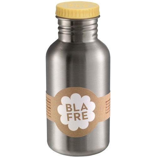 blafre rvs drinkfles lichtgeel - 500ml  | BL4574 | 0