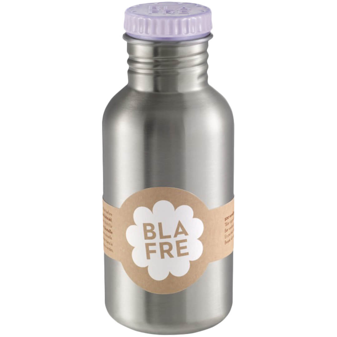 blafre rvs drinkfles lila - 500ml  | BL4579 | 0