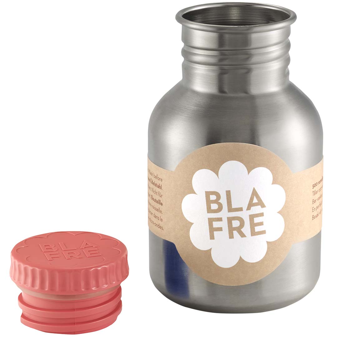 blafre rvs drinkfles roze - 300ml | BL1665 | 3