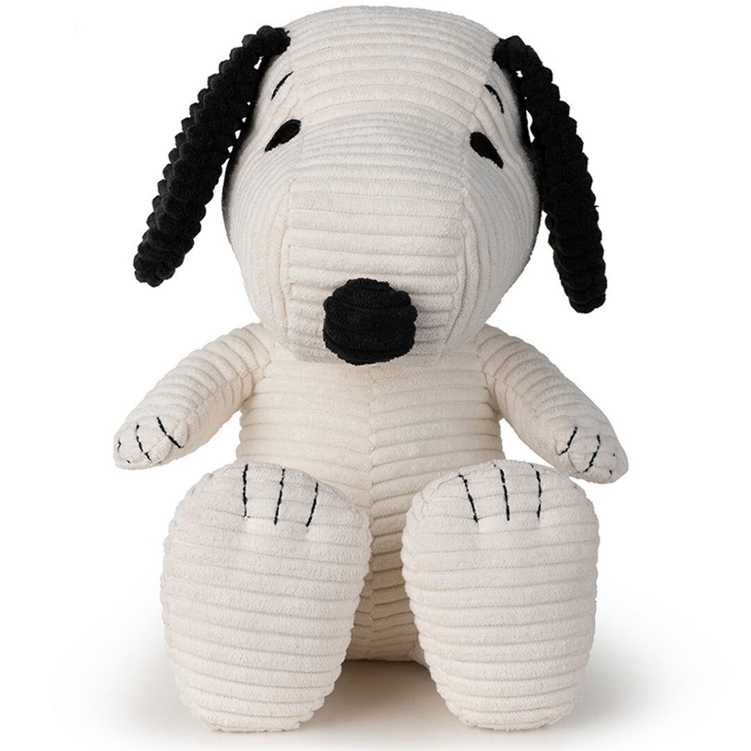 bon ton toys knuffelhond snoopy corduroy - 19 cm | 33.177.017 | 2