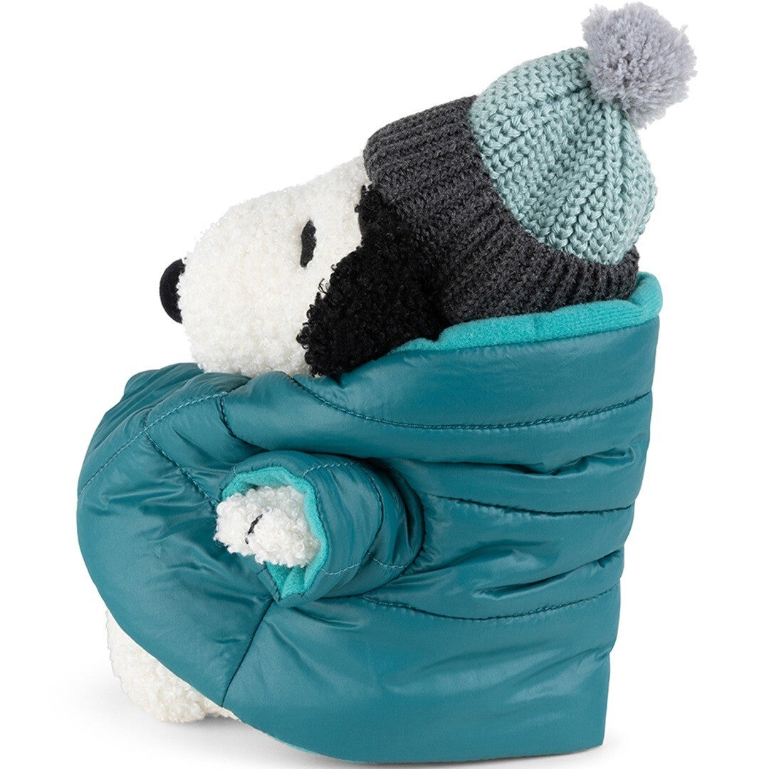 bon ton toys knuffelhond snoopy met jas - 20 cm | 33.177.016 | 2