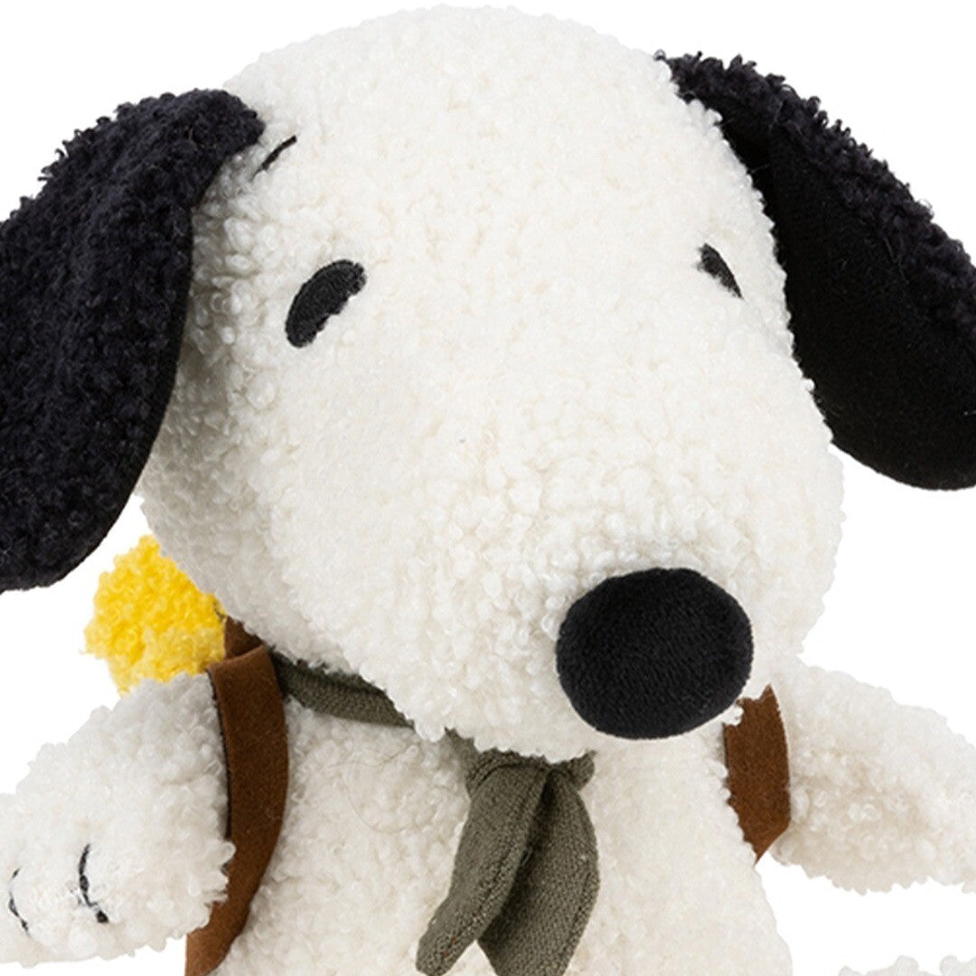 bon ton toys knuffelhond snoopy met rugzak - 20 cm  | 33.177.010 | 3