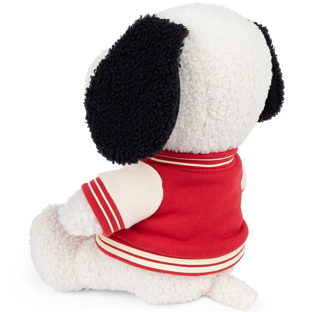 bon ton toys knuffelhond snoopy met sportjas - 25 cm  | 33.177.009 | 2