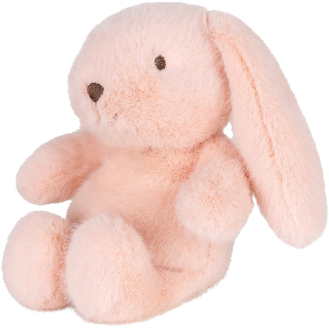 bon ton toys knuffelkonijn bubbles bunny eco - roze - 18 cm | 10.002.110 | 