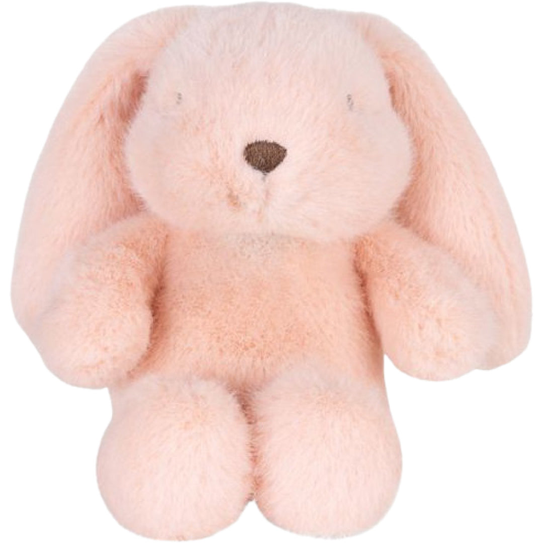 bon ton toys knuffelkonijn bubbles bunny eco - roze - 18 cm | 10.002.110 | 