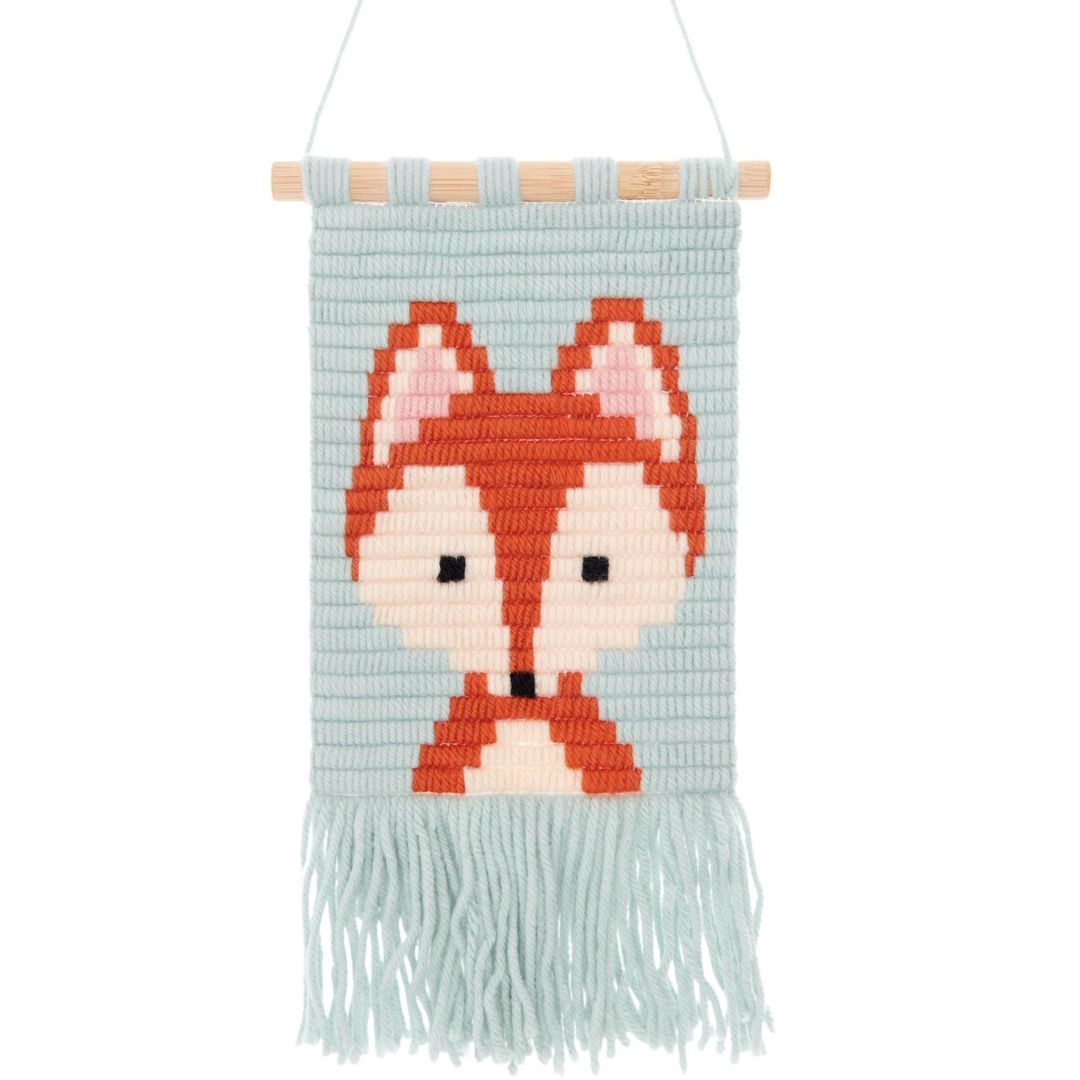 borduurpakket muurhanger vos | 100232 | 0