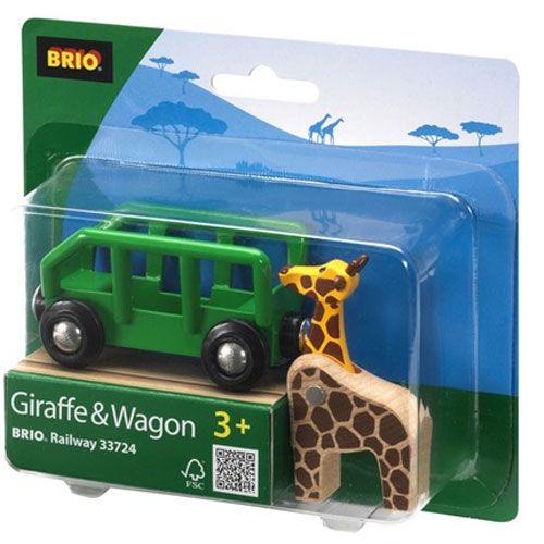 brio giraffe & wagon | 33724 | 1