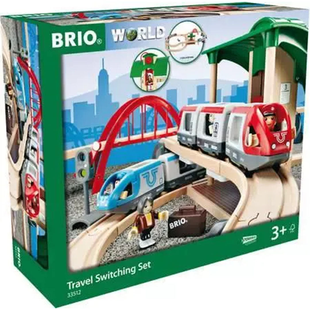 brio circuit de train avec quai