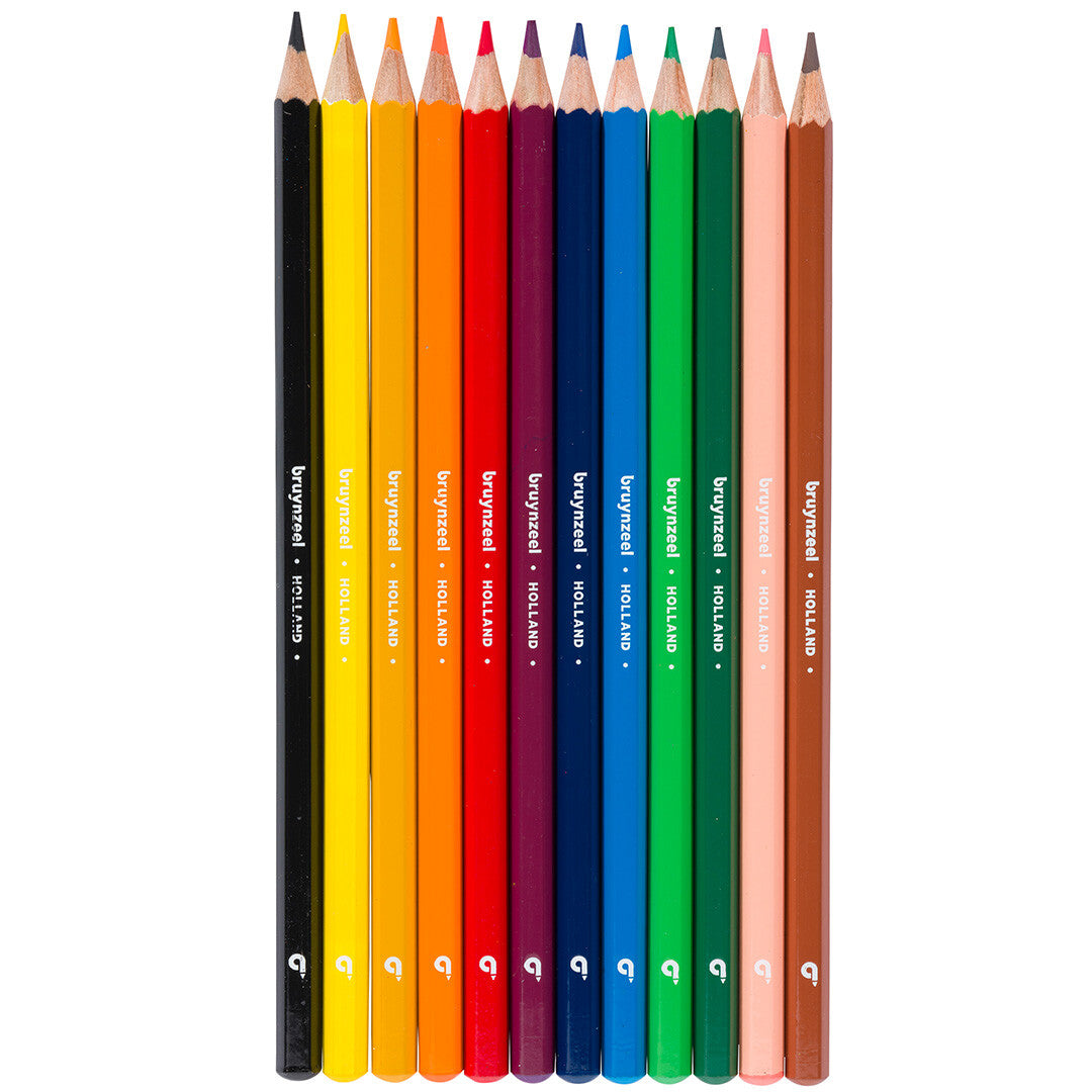 bruynzeel kids kleurpotloden - 12st | 60112002 | 0