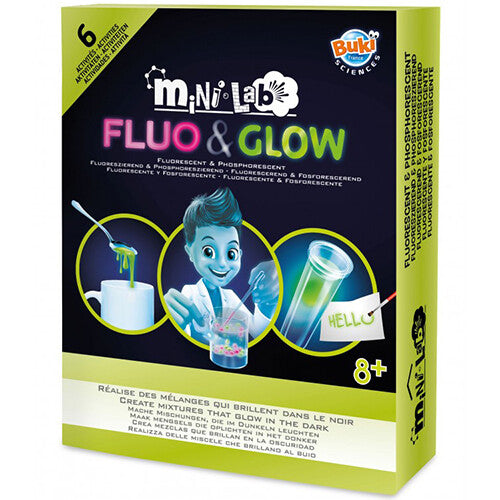 buki mini lab - fluorescerend en glow in the dark | BU3011 | 0