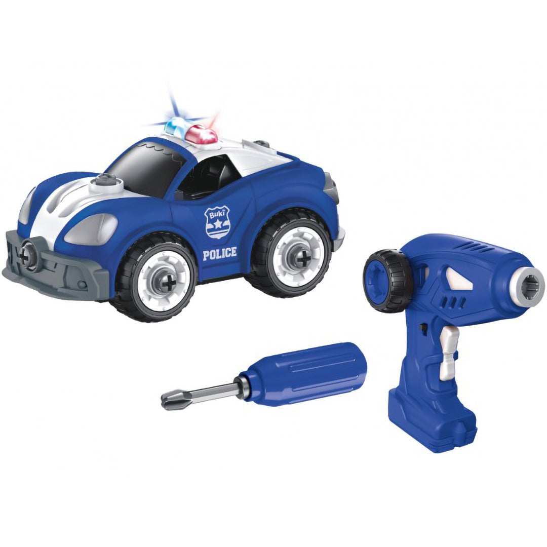 buki bouw je eigen politieauto | BU9023 | 1