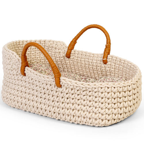 by astrup gebreide poppenreiswieg - 35 cm | 184141 | 1